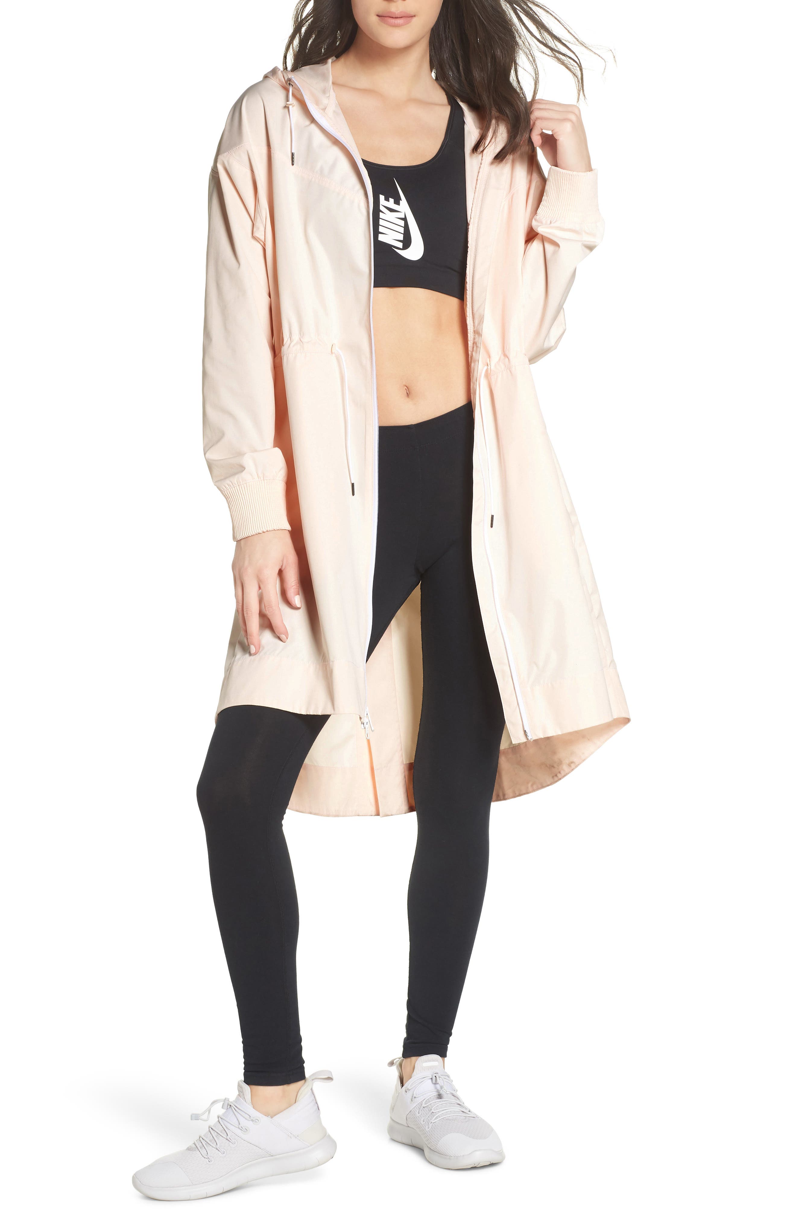 nike windrunner long jacket