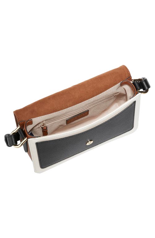 Shop Cole Haan Mini Shoulder Bag In Brt/blk/ivry