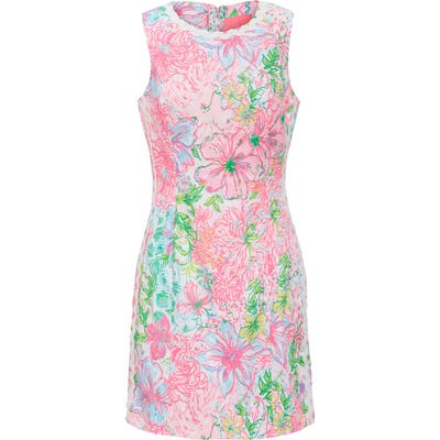 Lilly Pulitzer Mila Sleeveless Stretch Sheath Dress, Pink