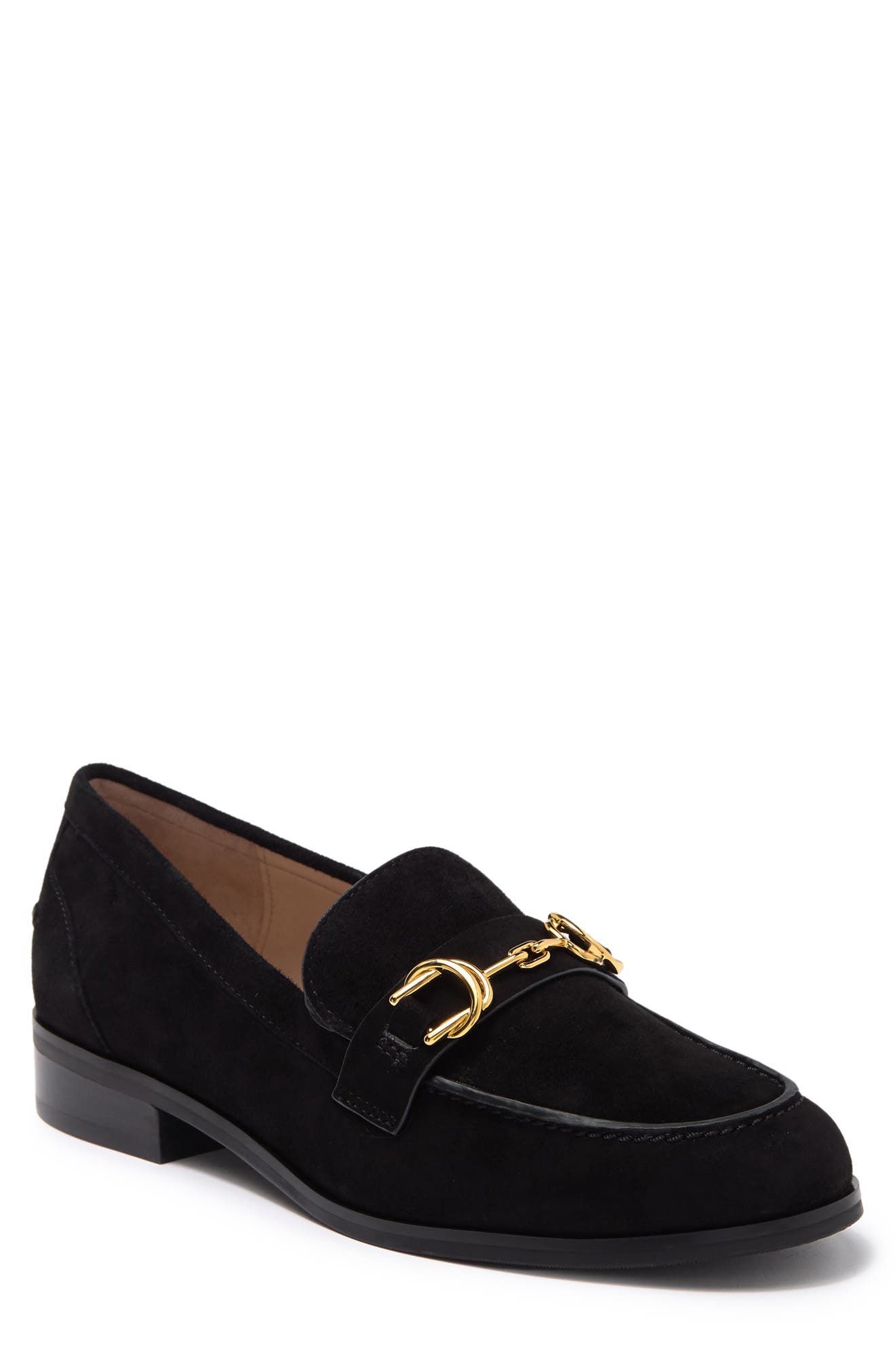 stuart weitzman heeled loafer