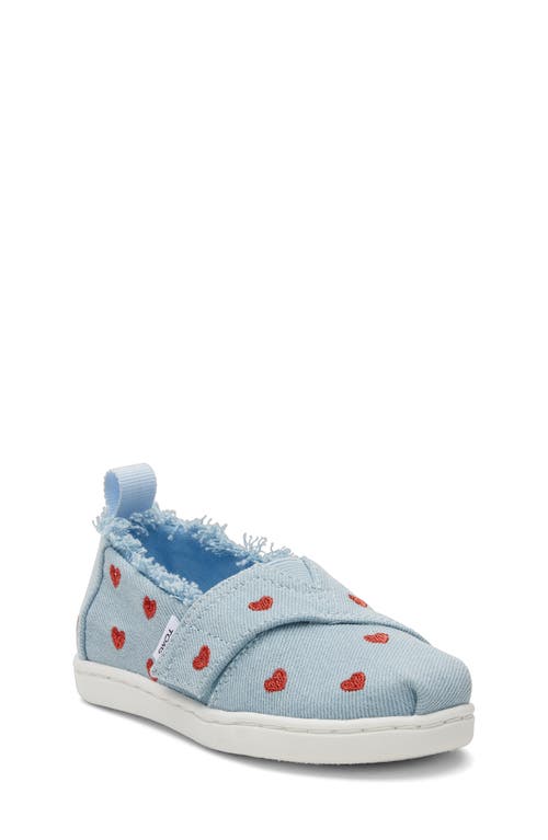 TOMS Kids' Alpargata Slip-On Sneaker Light Blue at Nordstrom, M