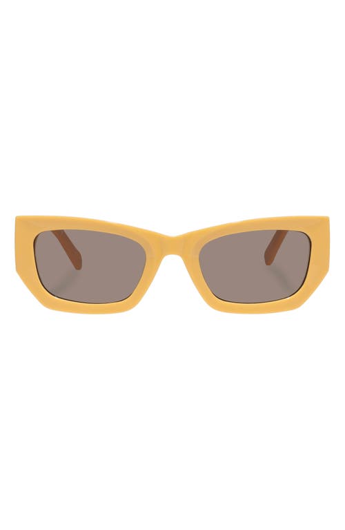 Le Specs Beachcomber 52mm D-frame Sunglasses In Wheat