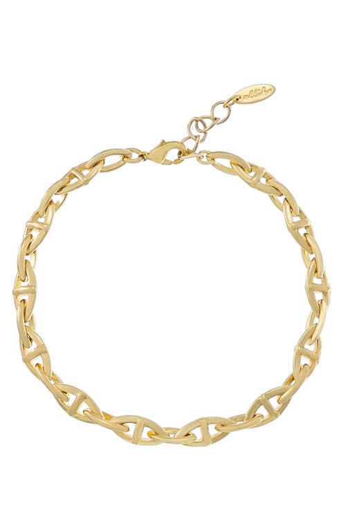 Ettika Chain Link Anklet in Gold at Nordstrom