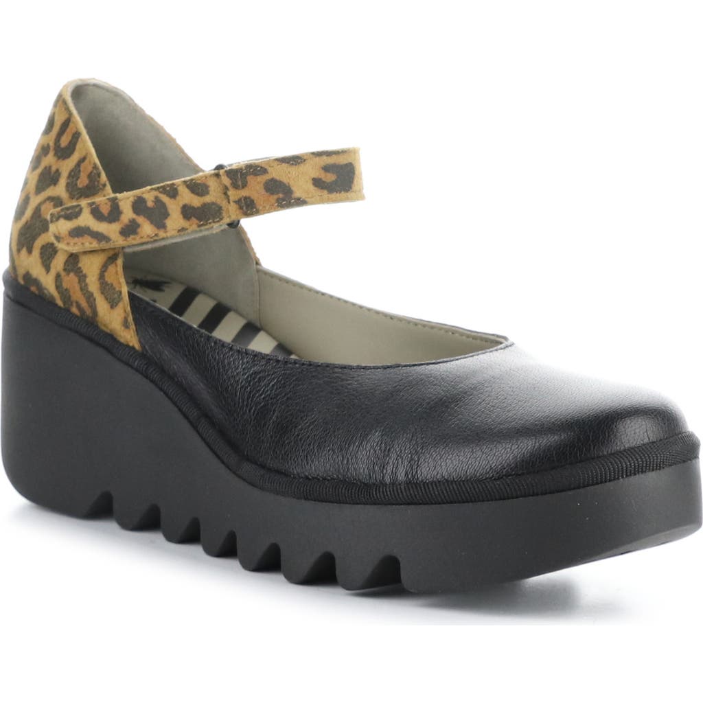 FLY LONDON FLY LONDON BAWO PLATFORM WEDGE PUMP