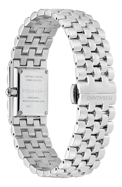 Ferragamo Secret Bracelet Watch, 18.5mm In Stainless Steel