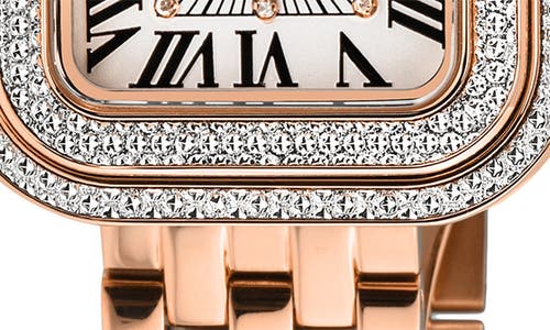 Gv2 Bellagio Diamond Swiss Bracelet Watch, 30mm In Rose Gold
