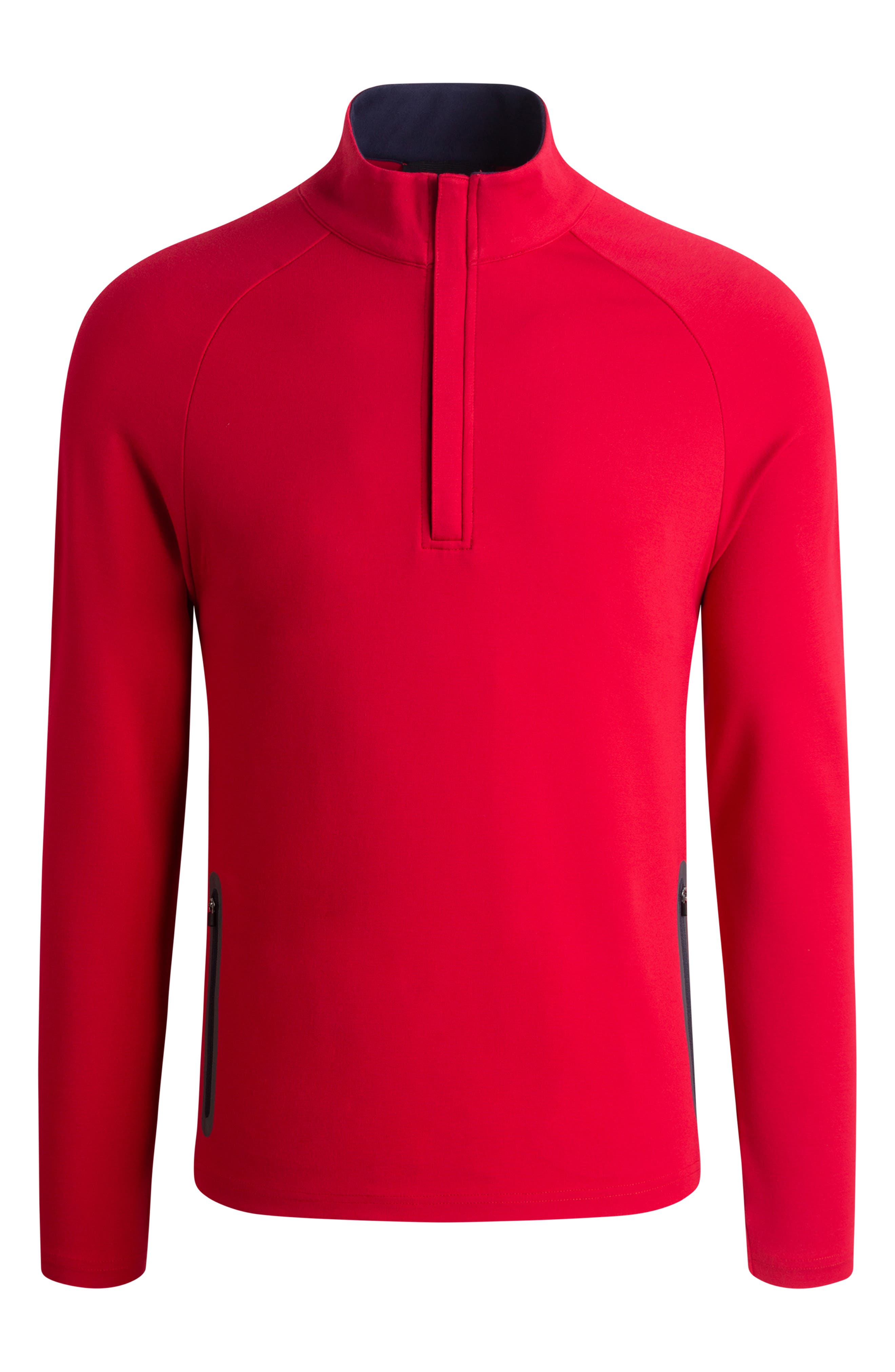 bugatchi quarter zip