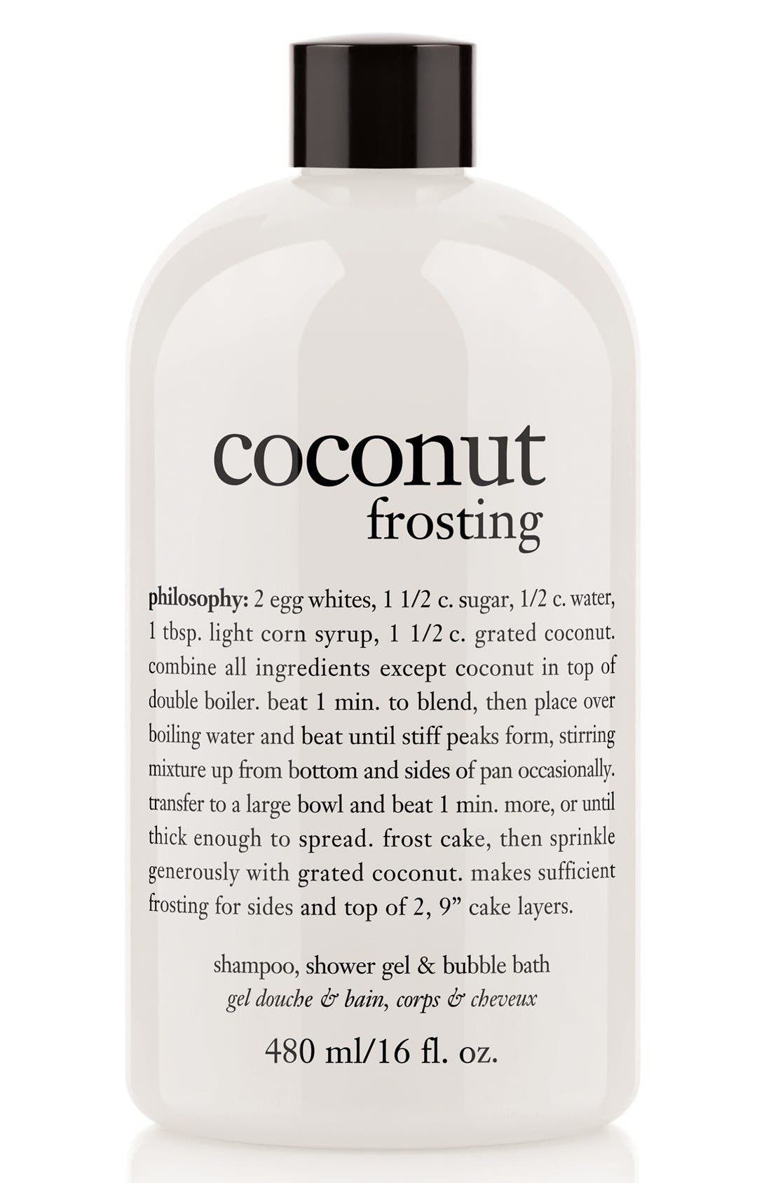 UPC 604079015981 product image for philosophy 'coconut frosting' shampoo, shower gel & bubble bath Coconut Frosting | upcitemdb.com