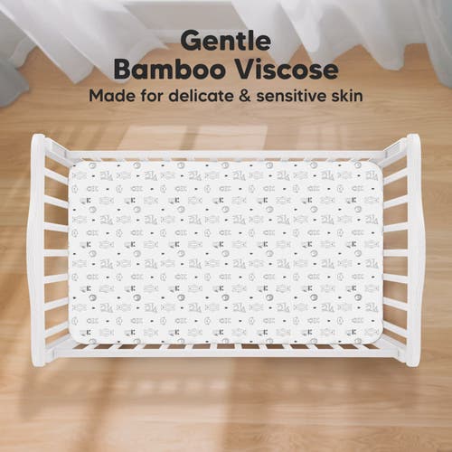 Keababies Isla Fitted Crib Sheets In Woodland