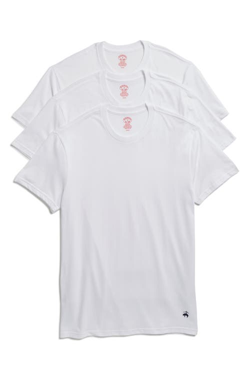 Brooks Brothers 3-pack Crewneck T-shirts In White