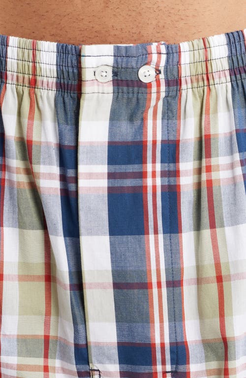 Shop Nordstrom 3-pack Classic Fit Boxers In Navy Blue Tartan Multi