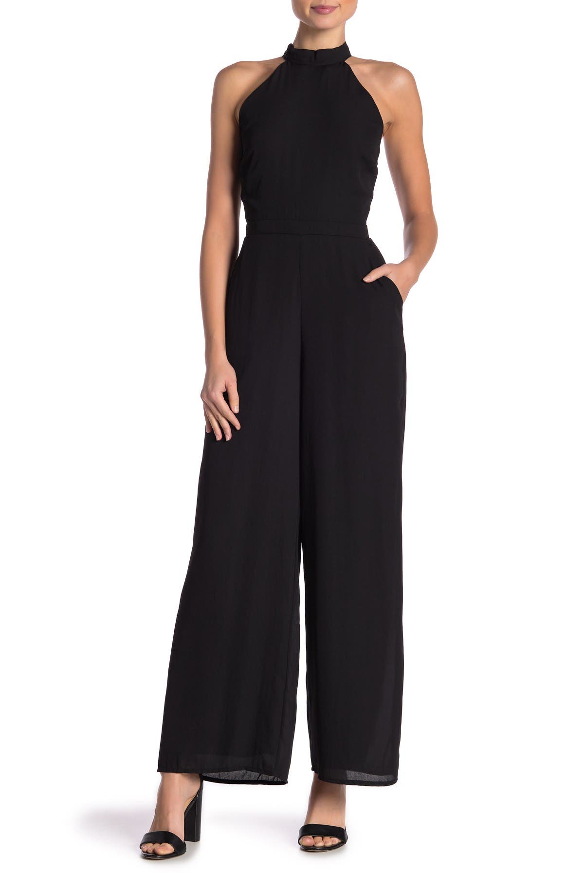 dee elly halter neck jumpsuit
