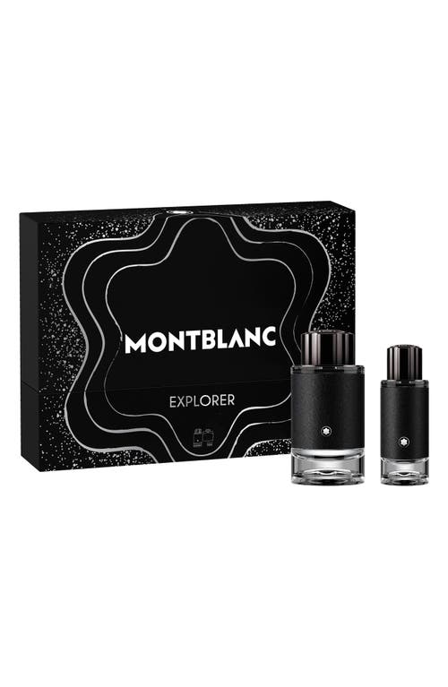 MONTBLANC MONTBLANC EXPLORER EAU DE PARFUM GIFT SET (LIMITED EDITION) $200 VALUE 