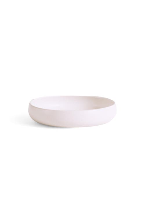 Gharyan Stoneware Tunisian Pasta Bowls Set Of 4 In White
