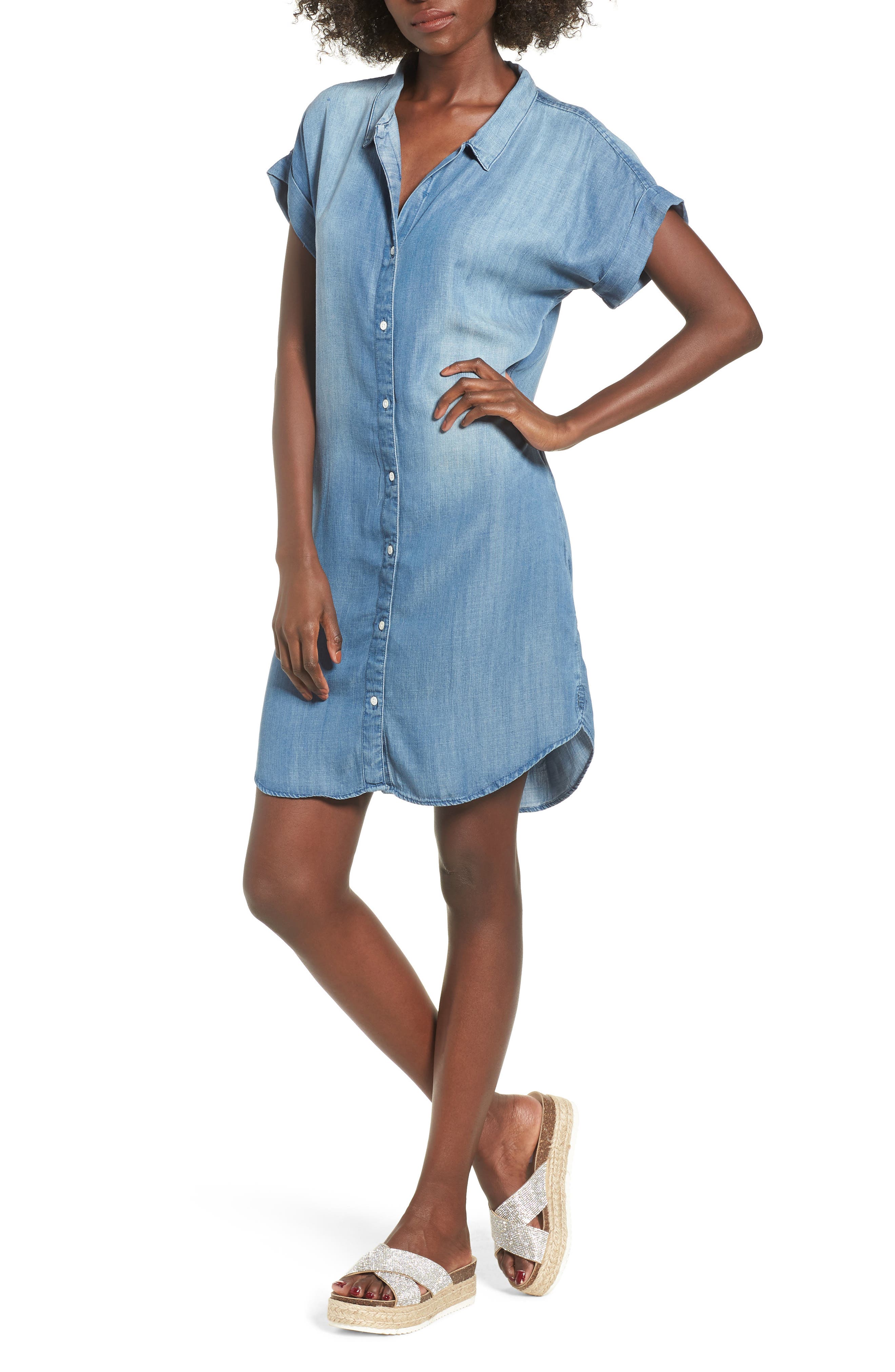 nordstrom chambray dress