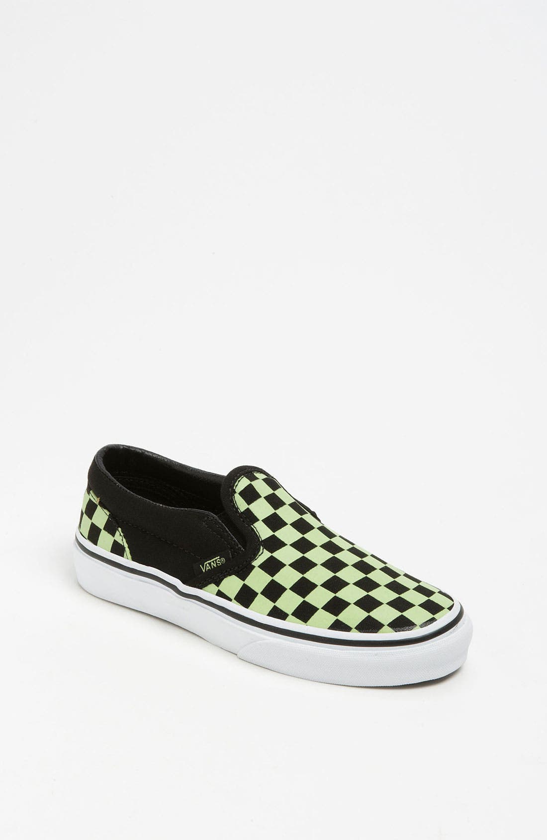 glow in the dark checkered vans