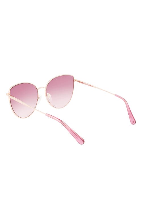 LONGCHAMP LONGCHAMP ROSEAU 60MM CAT EYE SUNGLASSES 