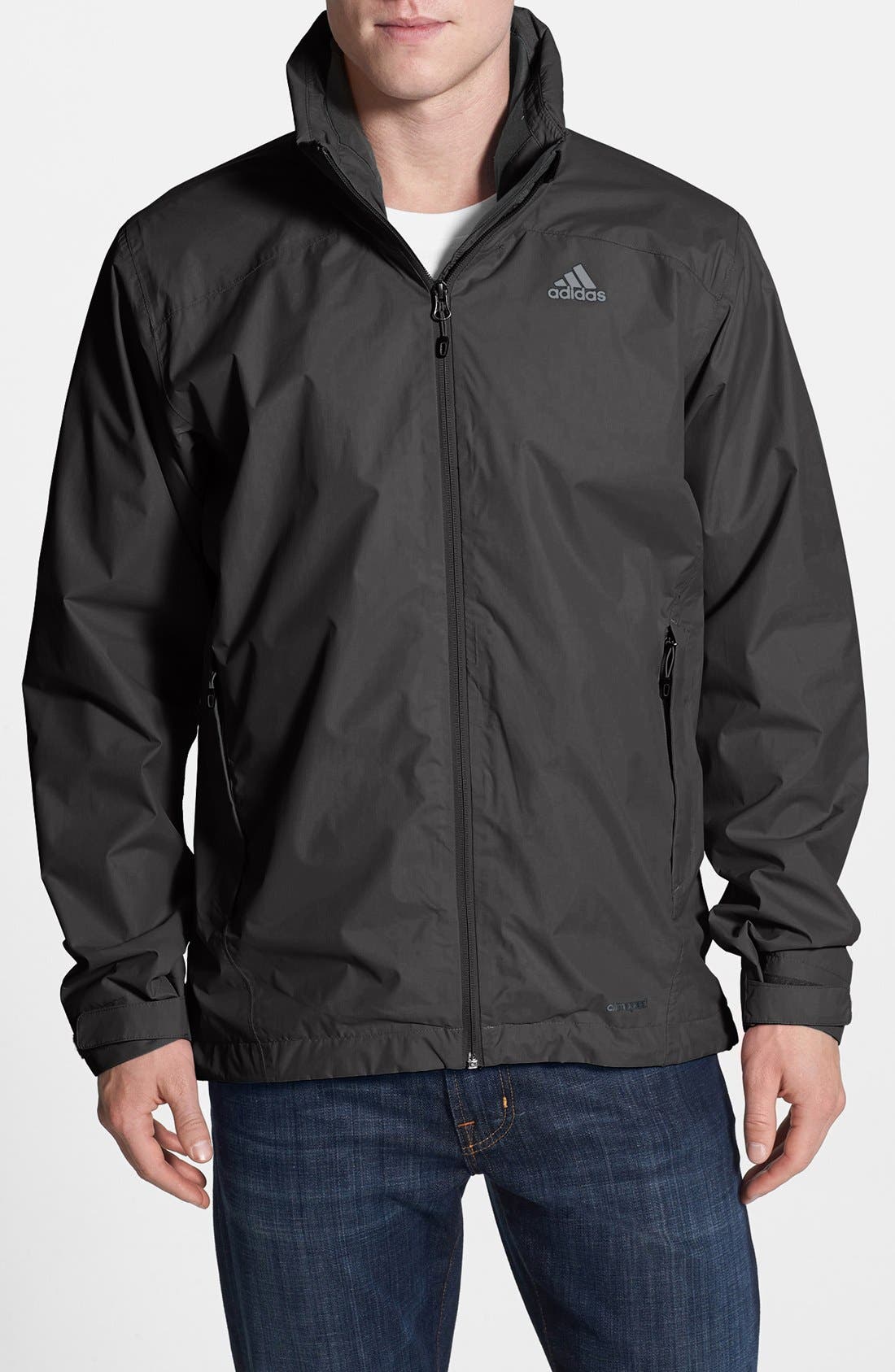 adidas 'Hiking Wandertag' CLIMAPROOF® Full Zip Jacket Nordstrom