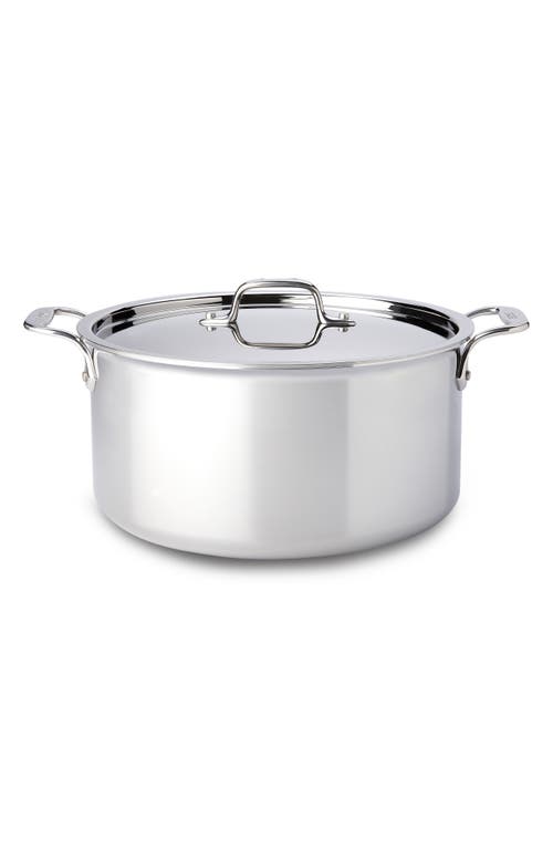 UPC 011644502522 product image for All-Clad 8-Quart Stainless Steel Stockpot in Silver at Nordstrom | upcitemdb.com