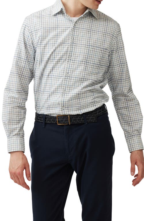 Shop Rodd & Gunn Brookdale Check Cordoroy Button-up Shirt In Sky