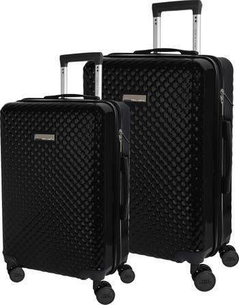 Steve Madden Luggage Global 24 Spinner (Black)