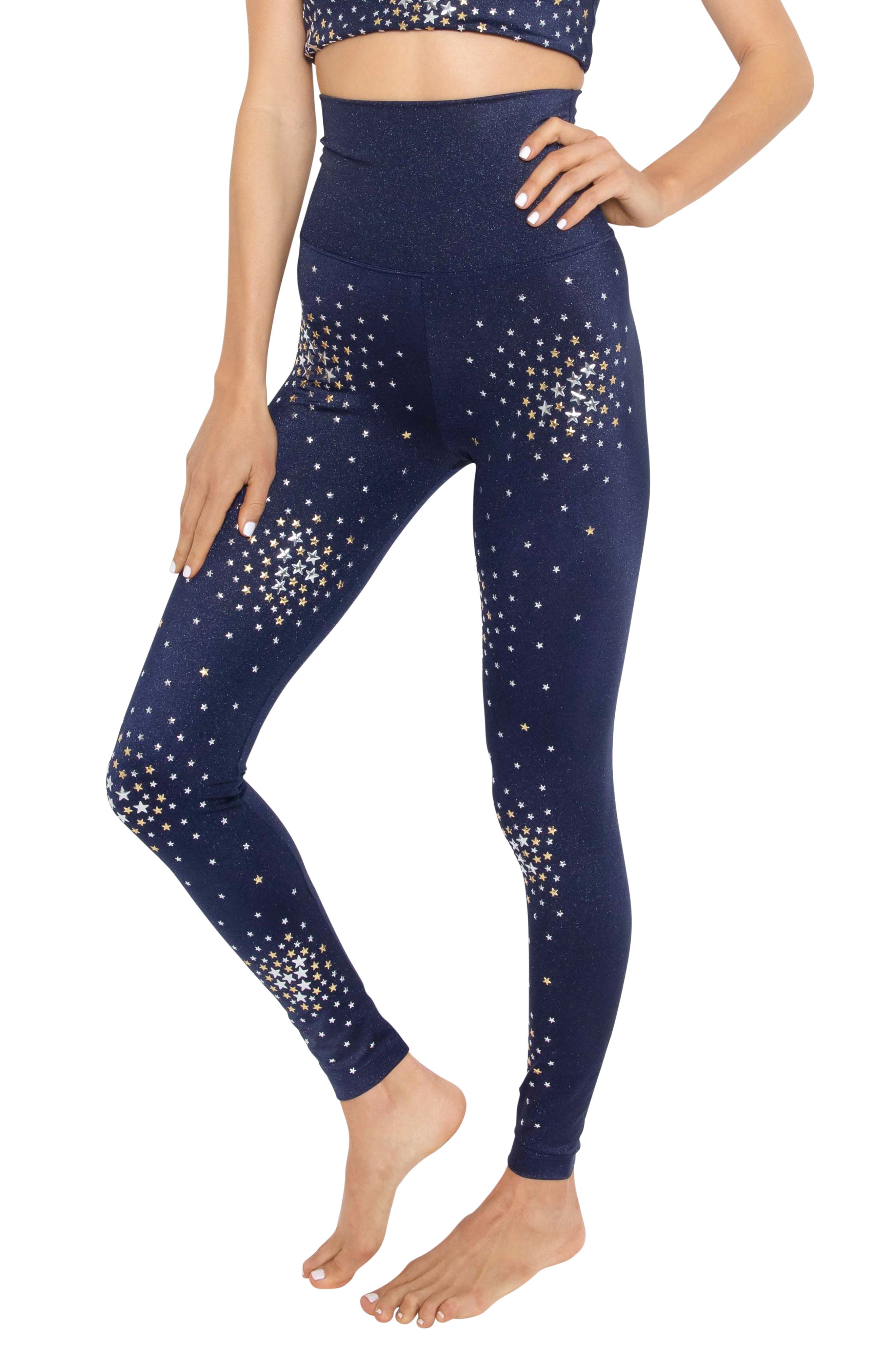 Beach Riot Piper High Waist Leggings, Blue
