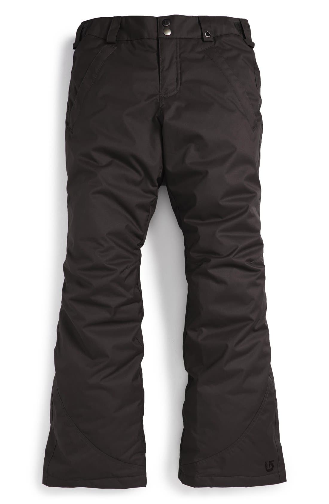Burton 'Sweetart' Weatherproof Snow Pants (Little Girls & Big Girls) Nordstrom
