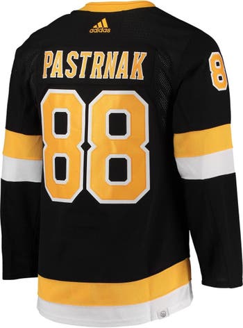 Men's adidas David Pastrnak Black Boston Bruins Authentic Player Jersey