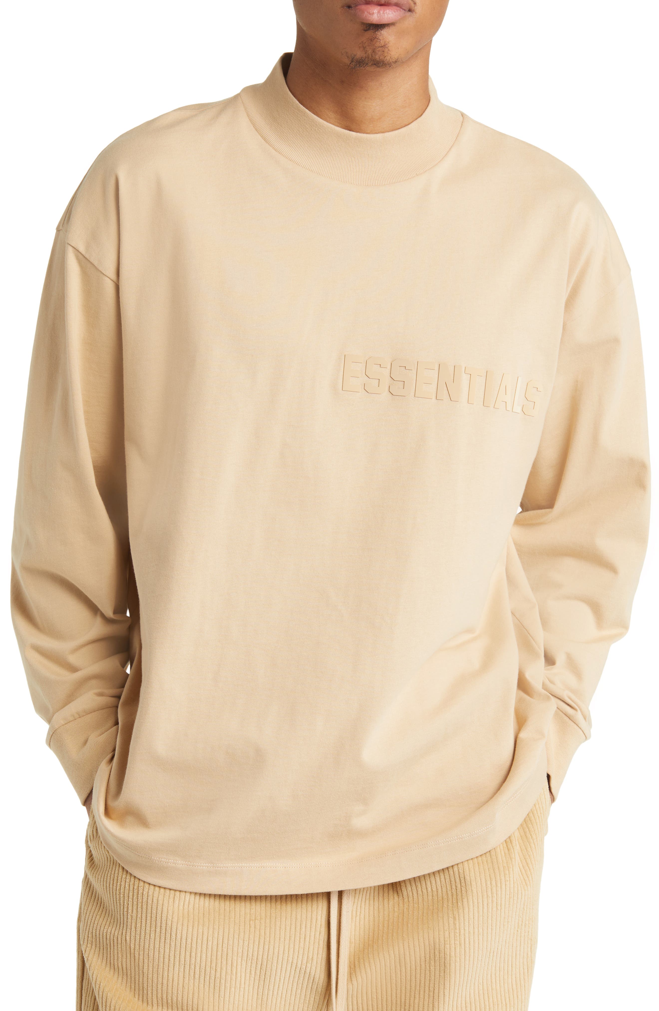 Fear of God Essentials Long Sleeve Cotton Graphic T-Shirt | Nordstrom