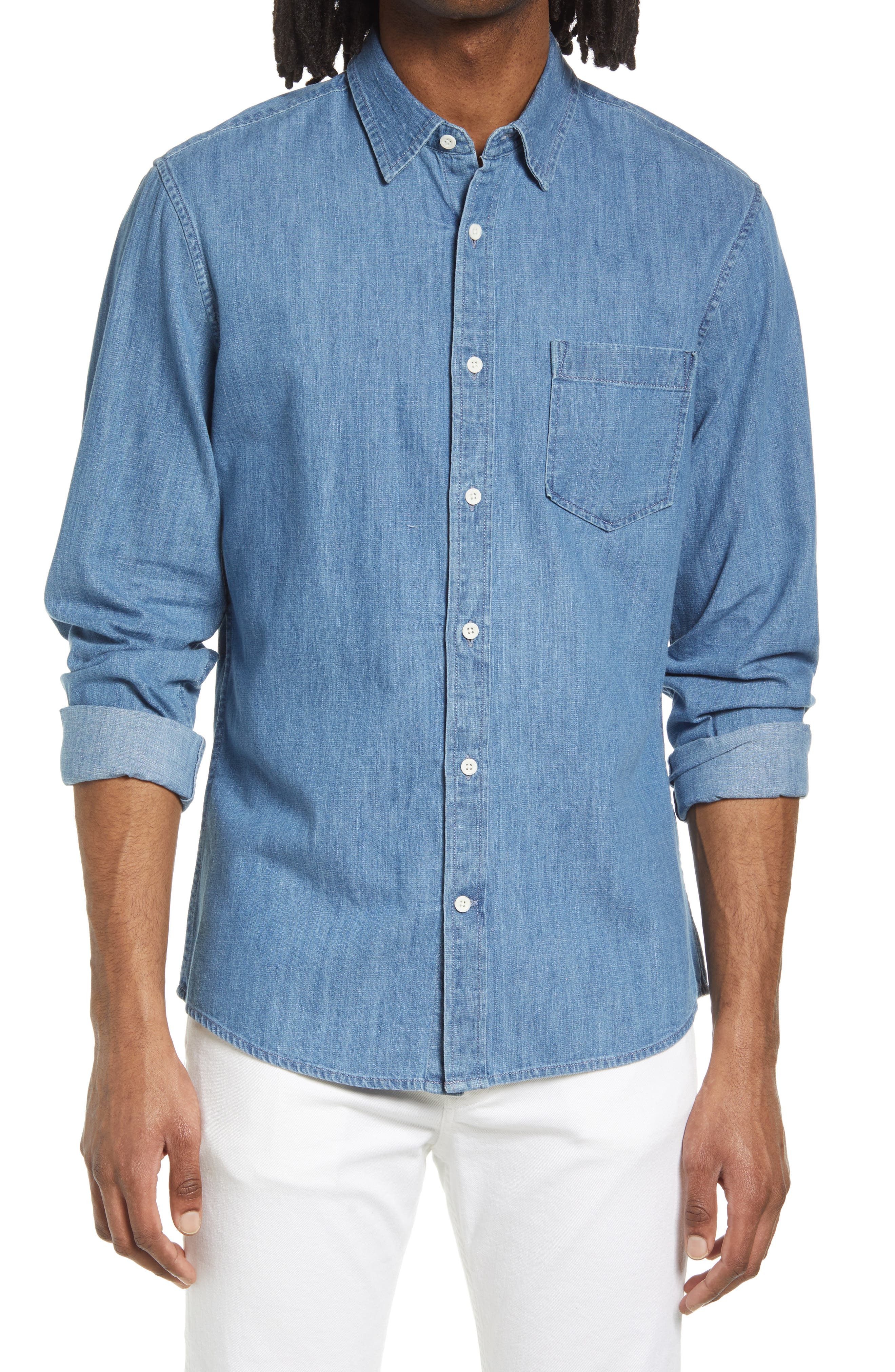 Denim Button-Up Shirt | Nordstrom