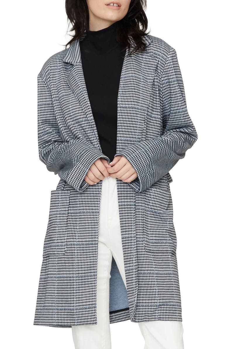 SANCTUARY The Editor Houndstooth Blazer, Main, color, ICE BLUE PLAID