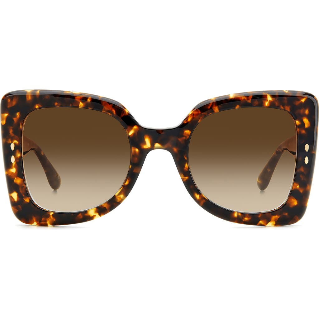 ISABEL MARANT ISABEL MARANT THE NEW 52MM GRADIENT SQUARE SUNGLASSES