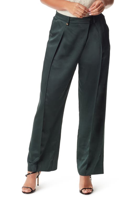 Sam Edelman Devyn Crossover Satin Pants at Nordstrom,