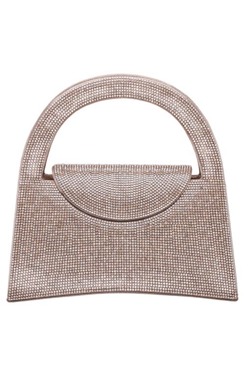 Nina Vixen Crystal Embellished Handbag In Gold
