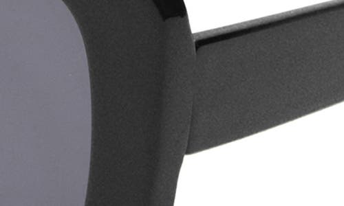 Shop Mango Square Sunglasses In Black