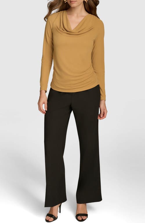 DONNA KARAN DONNA KARAN NEW YORK COWL NECK TOP