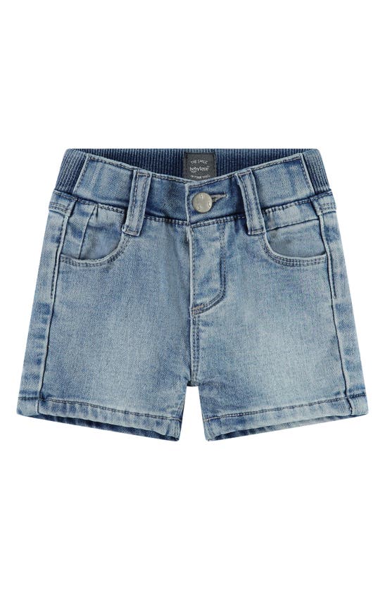 Babyface Babies' Denim Shorts In Pale Blue Denim