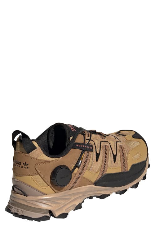 Shop Adidas Originals Adidas Hyperturf Adventure Hiking Sneaker In Golden Beige/chalky Brown