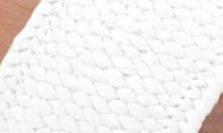 Andre Assous Nigella Featherweight Woven Slingback Sandal In White