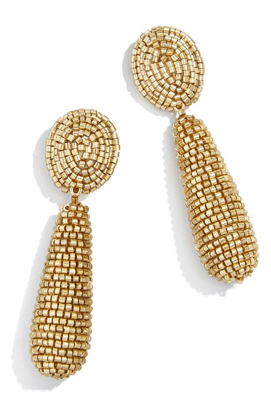 Baublebar Addie Beaded Drop Earrings In Gold