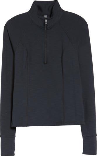 Heather Rib Take a Hike Pullover