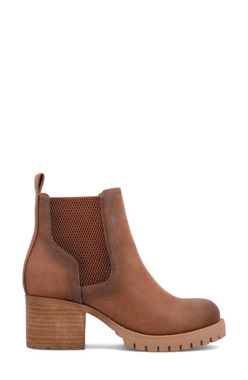 Shop Mia Jonna Lug Sole Chelsea Boot In Cognac