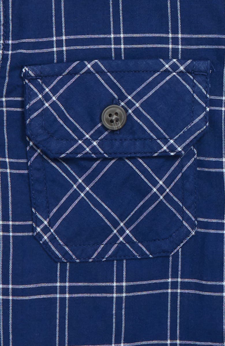 Tea Collection Plaid Button-Up Shirt, Alternate, color, 