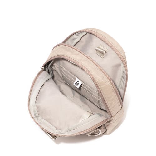 BAGGALLINI BAGGALLINI DOUBLE ZIP MINI SLING BAG 