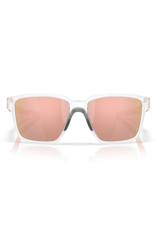 Oakley Actuator 57mm Prizm™ Square Sunglasses in Rose Gold 