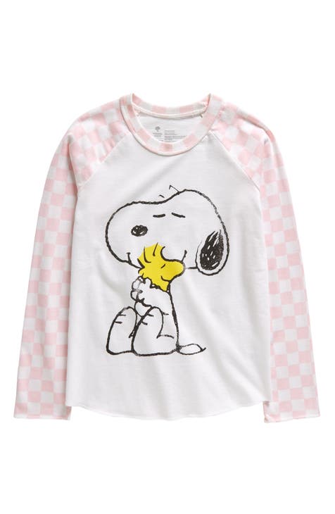 Kids' Raglan Sleeve Cotton Graphic T-Shirt (Toddler, Little Kid & Big Kid)