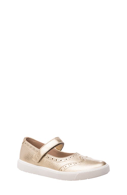 Elephantito Mary Jane Sneaker Gold at Nordstrom, M