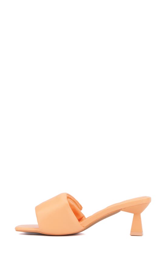 Olivia Miller Allure Sandal In Sorbet Orange