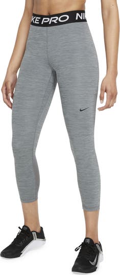 Nike Performance 365 7/8 - Leggings - smoke grey heather/black/grey 