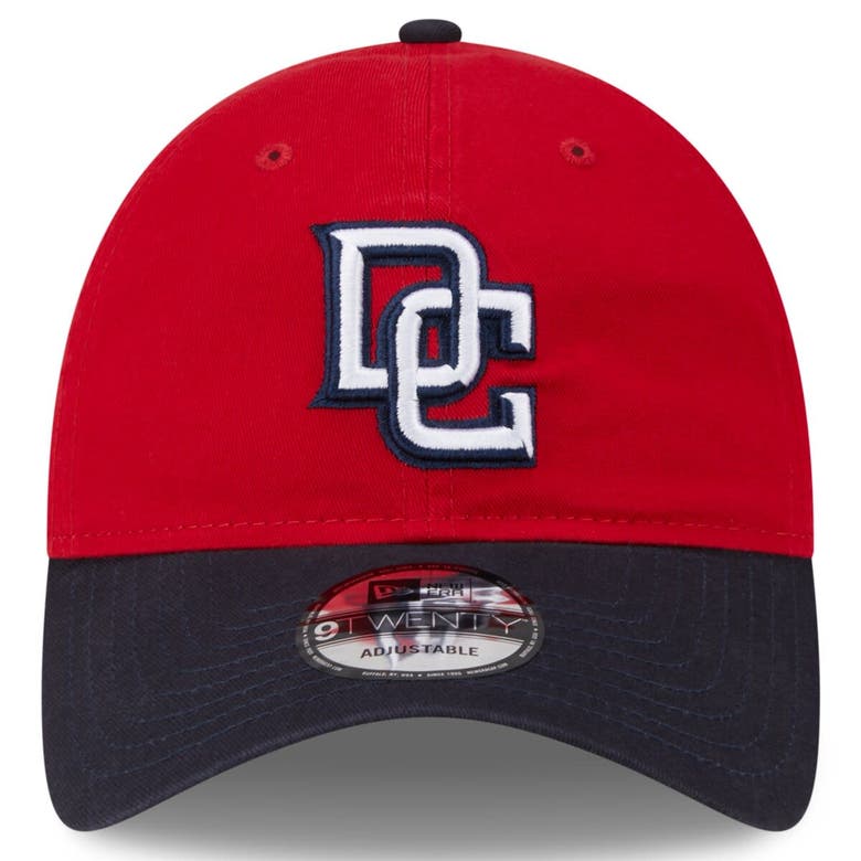 Shop New Era Youth   Red Washington Nationals 2024 Batting Practice 9twenty Adjustable Hat
